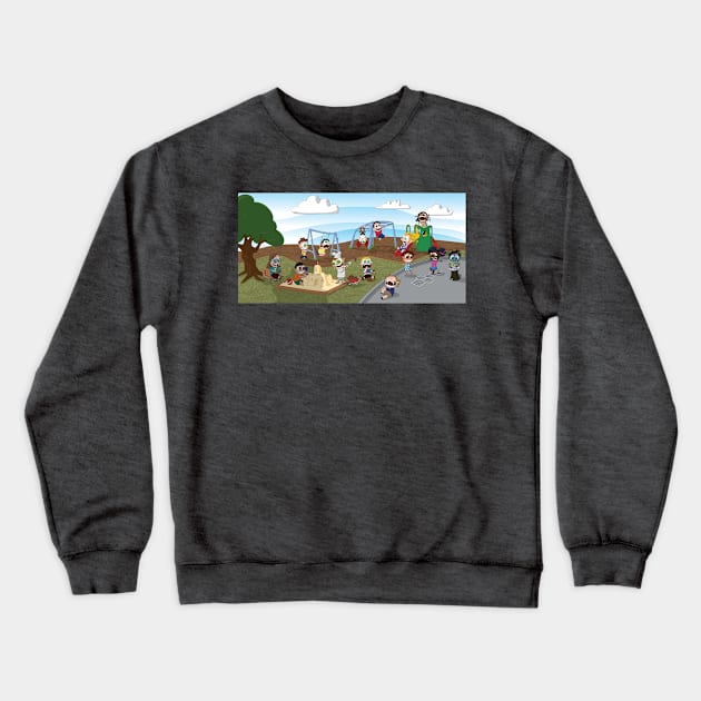 The Playground Crewneck Sweatshirt by Joshessel